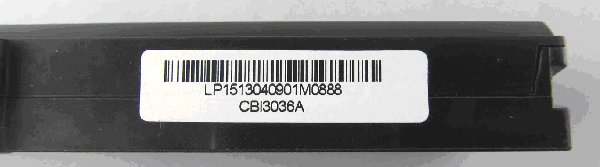 Date Code on battery